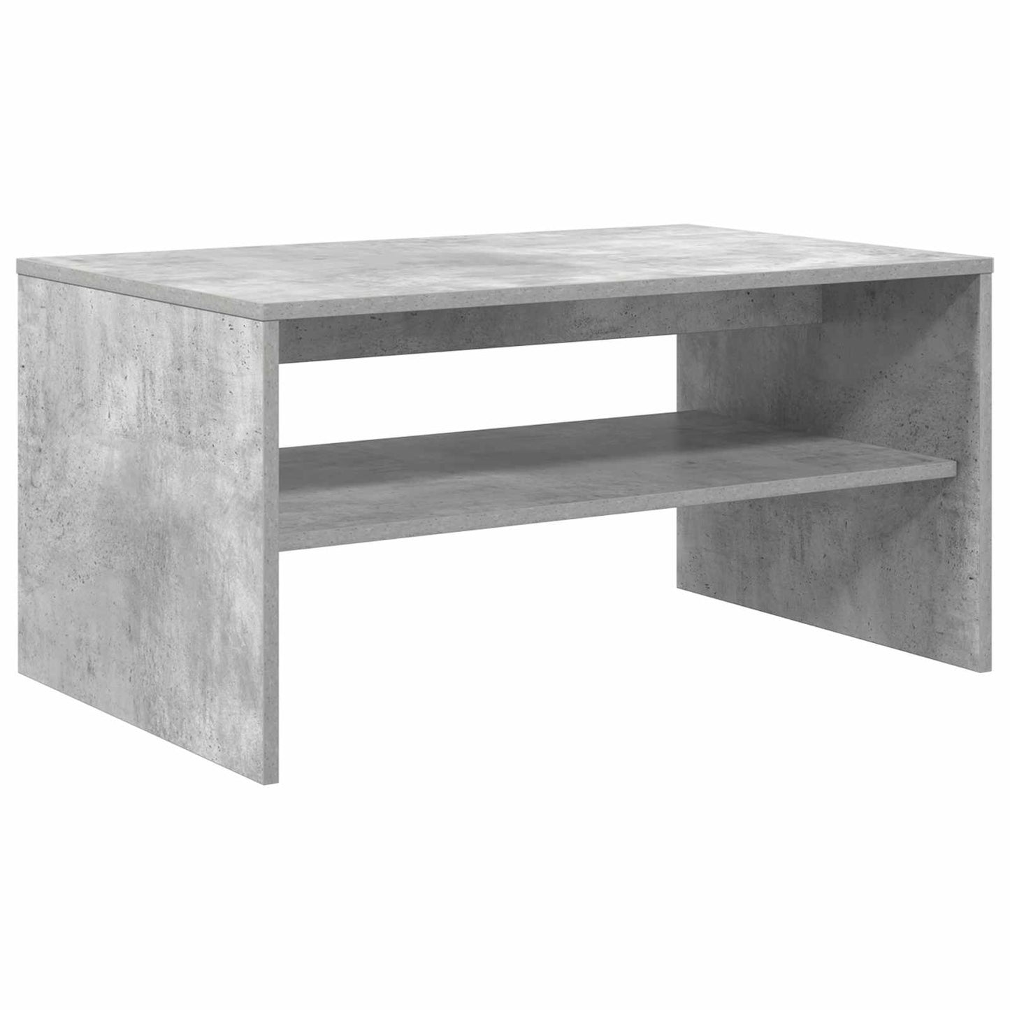 Coffee Table Concrete Grey 80 x 50 x 40 cm Engineered Wood