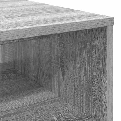 Coffee Table Grey Sonoma 80 x 50 x 40 cm Engineered Wood