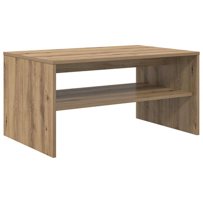 Coffee Table Artisan Oak 80 x 50 x 40 cm Engineered Wood