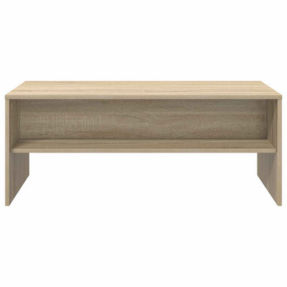 Coffee Table Sonoma Oak 100 x 50 x 40 cm Engineered Wood