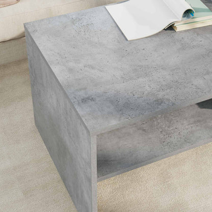 Coffee Table Concrete Grey 100 x 50 x 40 cm Engineered Wood