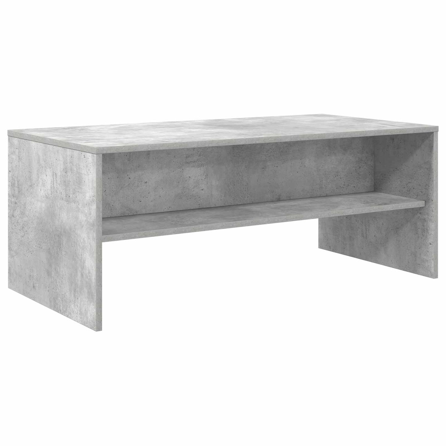 Coffee Table Concrete Grey 100 x 50 x 40 cm Engineered Wood