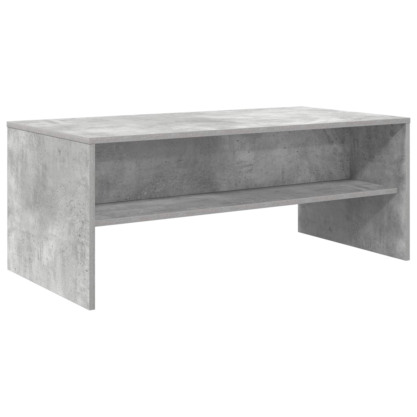 Coffee Table Concrete Grey 100 x 50 x 40 cm Engineered Wood