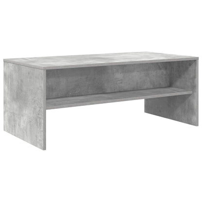 Coffee Table Concrete Grey 100 x 50 x 40 cm Engineered Wood