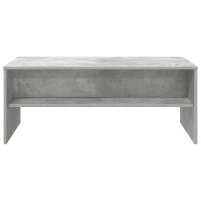 Coffee Table Concrete Grey 100 x 50 x 40 cm Engineered Wood