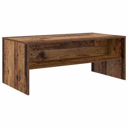 Coffee Table Old Wood 100 x 50 x 40 cm Engineered Wood