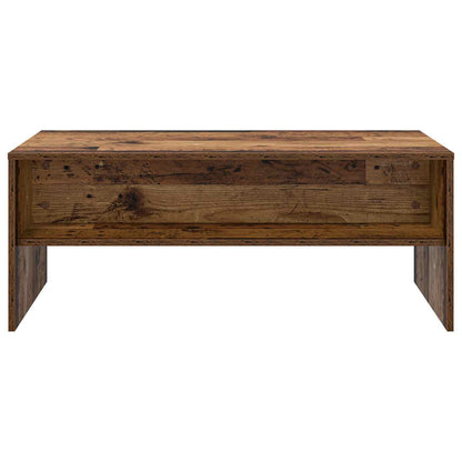 Coffee Table Old Wood 100 x 50 x 40 cm Engineered Wood