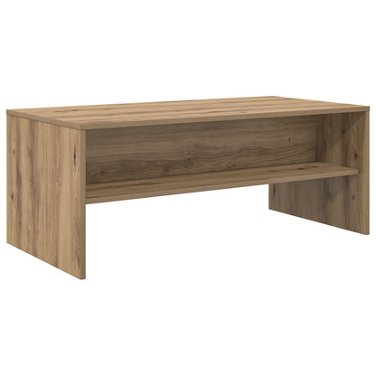 Coffee Table Artisan Oak 100 x 50 x 40 cm Engineered Wood