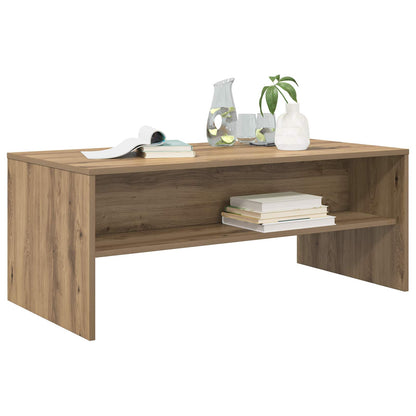 Coffee Table Artisan Oak 100 x 50 x 40 cm Engineered Wood