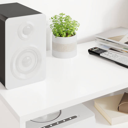 TV Cabinet White 60 x 35 x 40 cm Engineered Wood