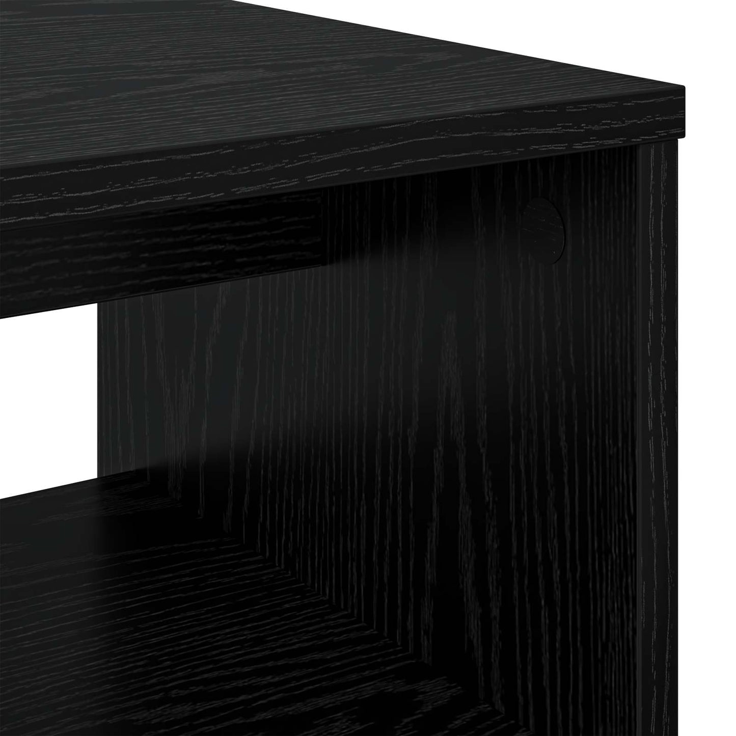 TV Cabinet 60 x 35 x 40 cm Black Oak Engineered Wood