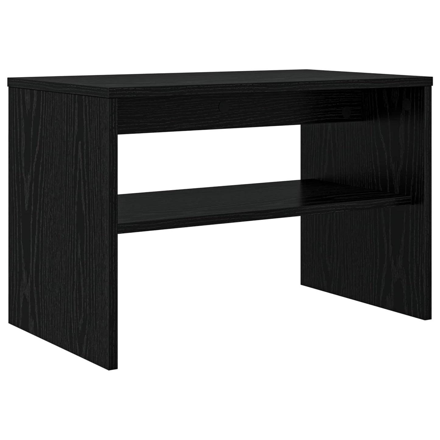 TV Cabinet 60 x 35 x 40 cm Black Oak Engineered Wood