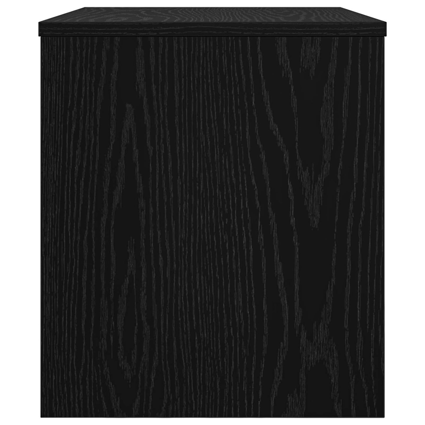 TV Cabinet 60 x 35 x 40 cm Black Oak Engineered Wood