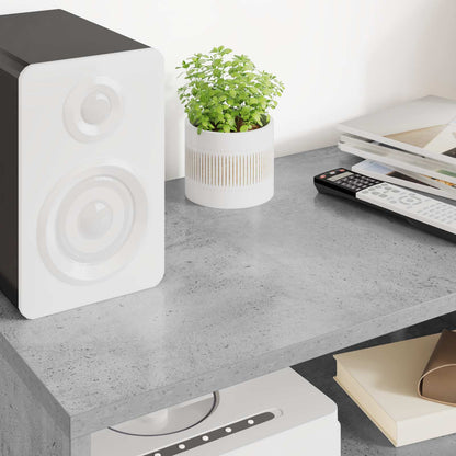 TV Cabinet Concrete Grey 60 x 35 x 40 cm Engineered Wood