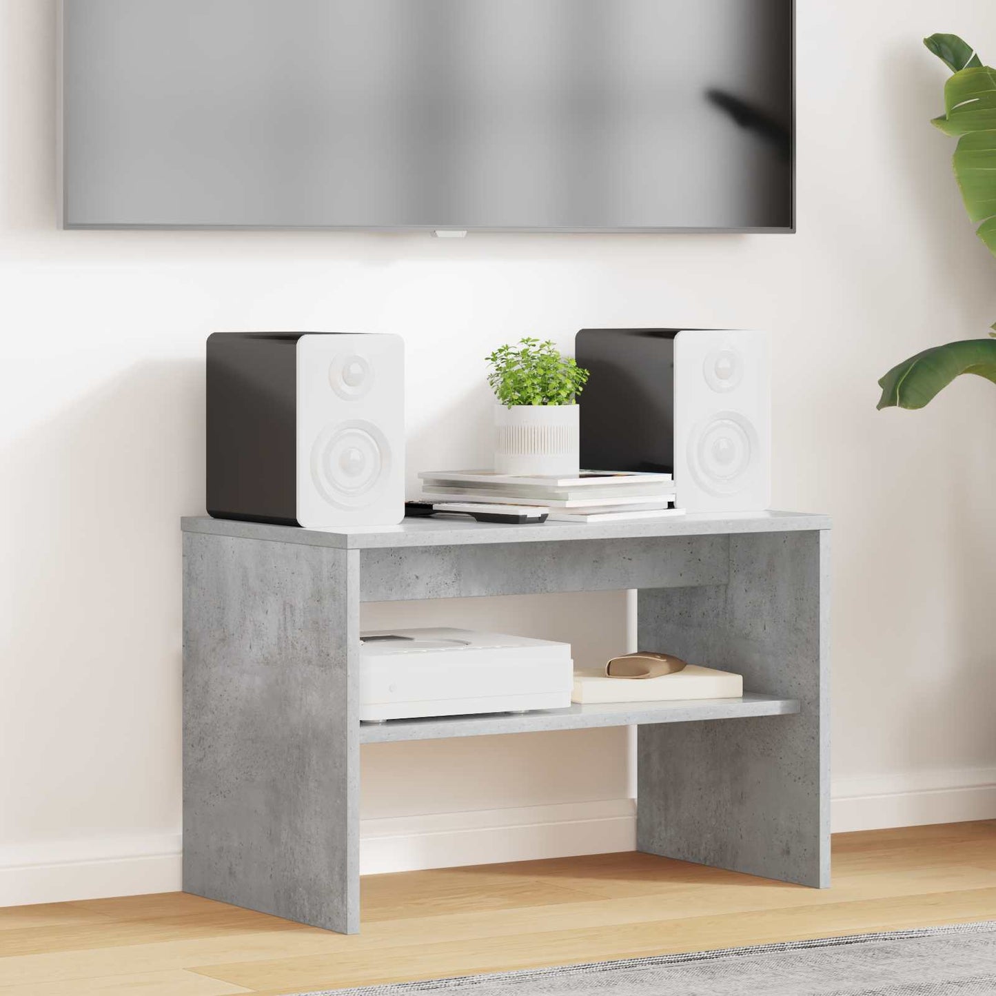 TV Cabinet Concrete Grey 60 x 35 x 40 cm Engineered Wood