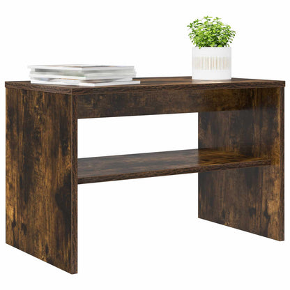 TV Cabinet 60 x 35 x 40 cm Smoked Oak Engineered Wood