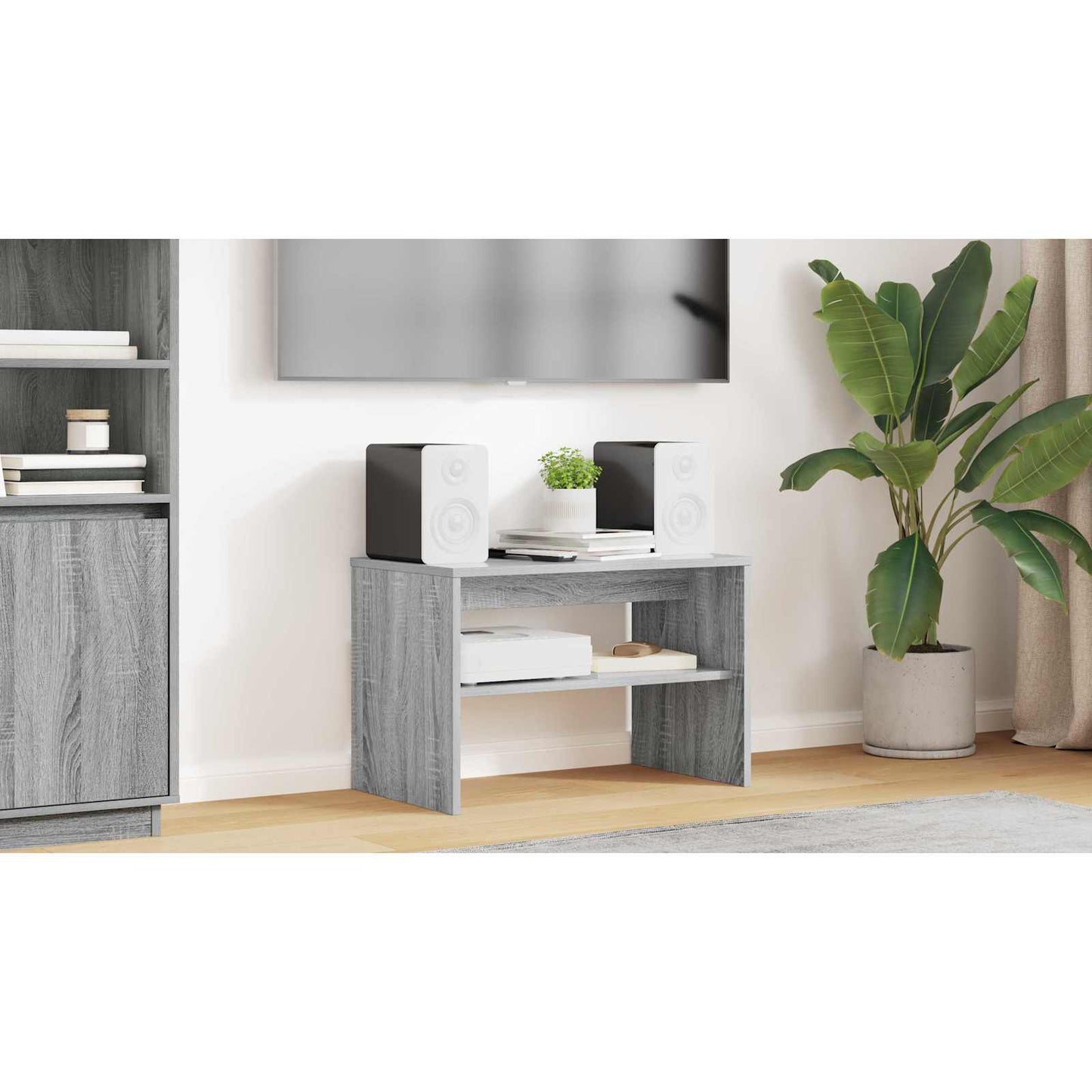 TV Cabinet Grey Sonoma 60 x 35 x 40 cm Engineered Wood