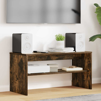 TV Cabinet 80 x 35 x 40 cm Smoked Oak Engineered Wood
