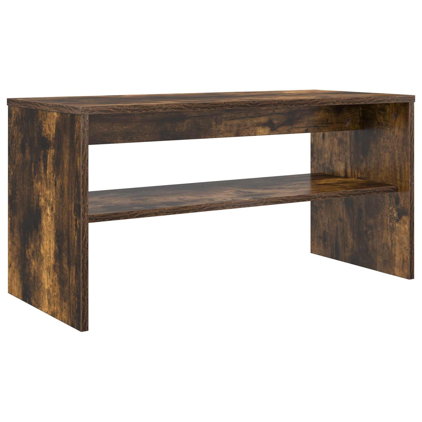 TV Cabinet 80 x 35 x 40 cm Smoked Oak Engineered Wood
