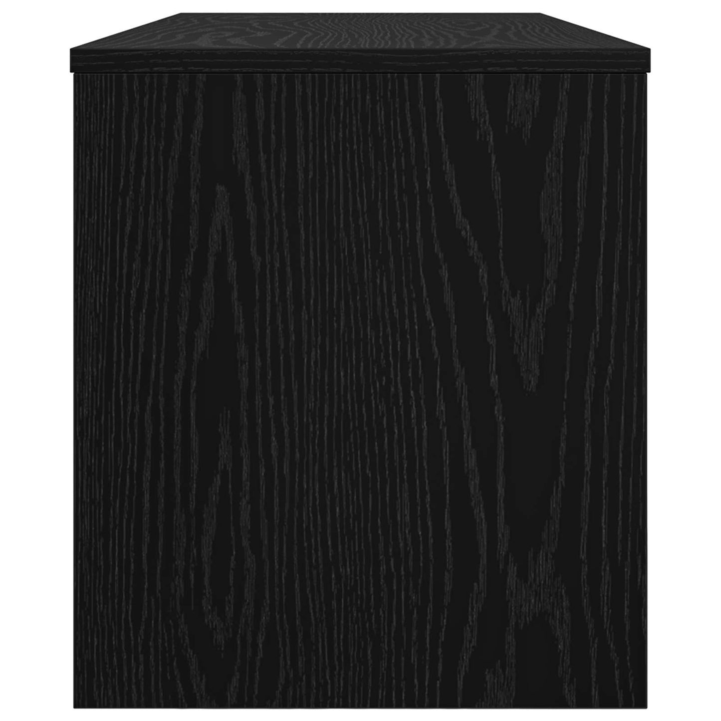 TV Cabinet Black Oak 100 x 35 x 40 cm Engineered Wood