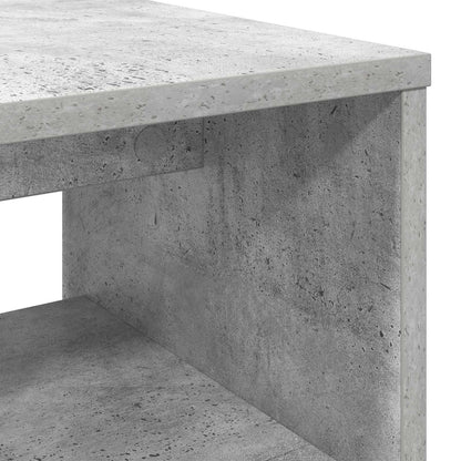 TV Cabinet 100 x 35 x 40 cm Concrete Grey Engineered Wood