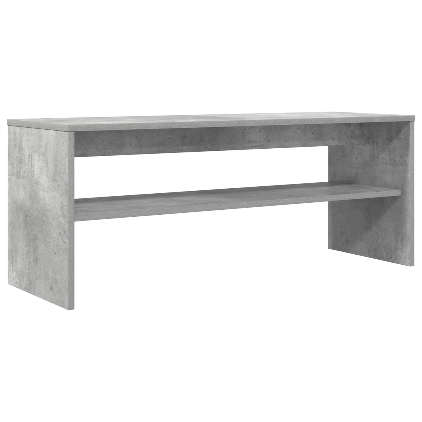 TV Cabinet Concrete Grey 100 x 35 x 40 cm Engineered Wood