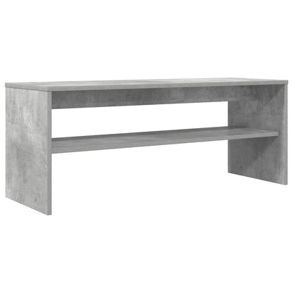 TV Cabinet 100 x 35 x 40 cm Concrete Grey Engineered Wood