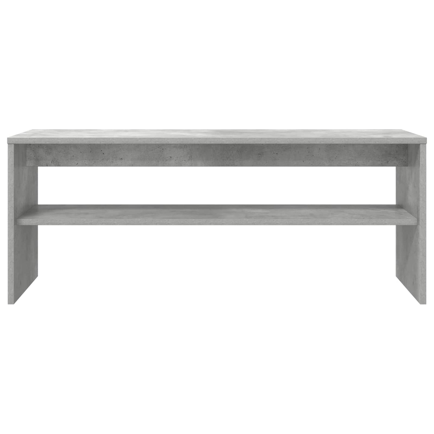 TV Cabinet 100 x 35 x 40 cm Concrete Grey Engineered Wood