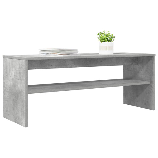 TV Cabinet Concrete Grey 100 x 35 x 40 cm Engineered Wood