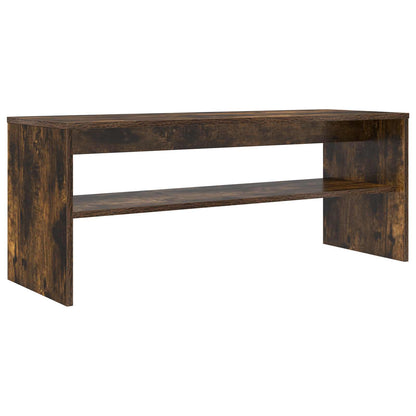 TV Cabinet 100 x 35 x 40 cm Smoked Oak Engineered Wood