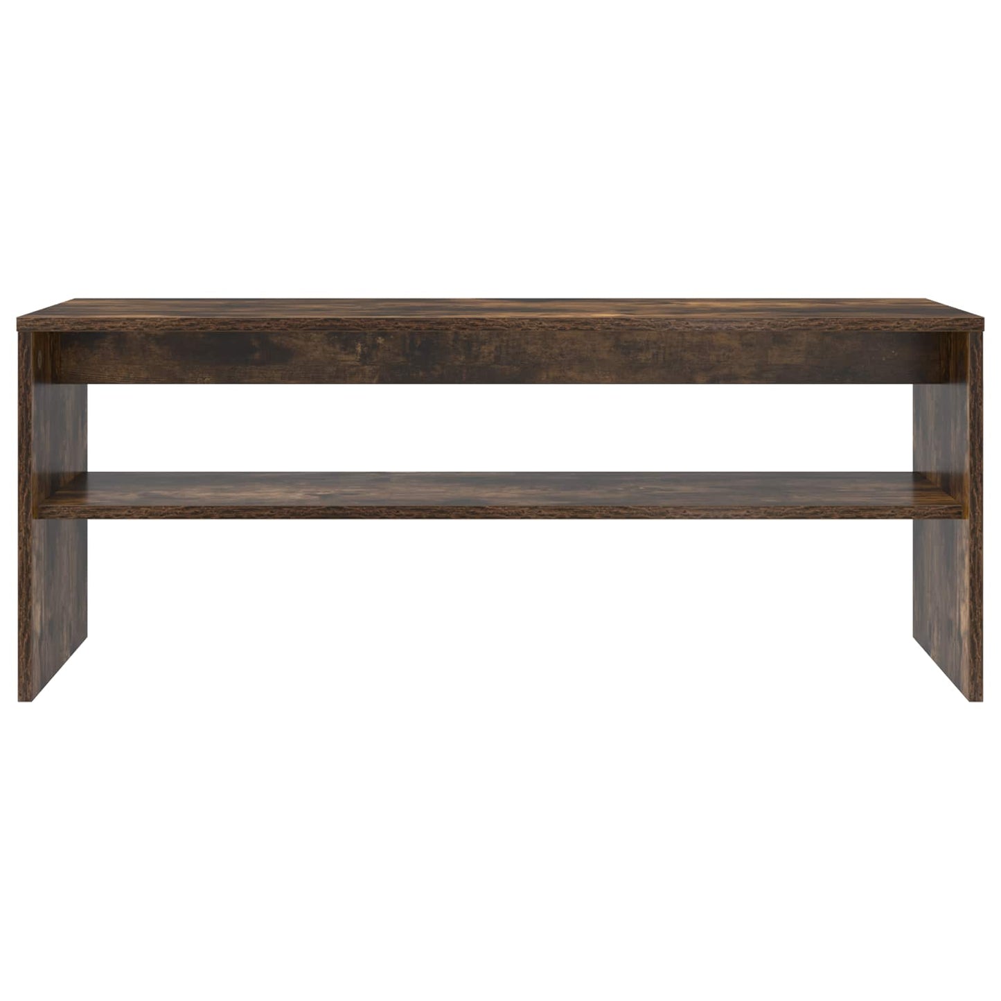 TV Cabinet 100 x 35 x 40 cm Smoked Oak Engineered Wood