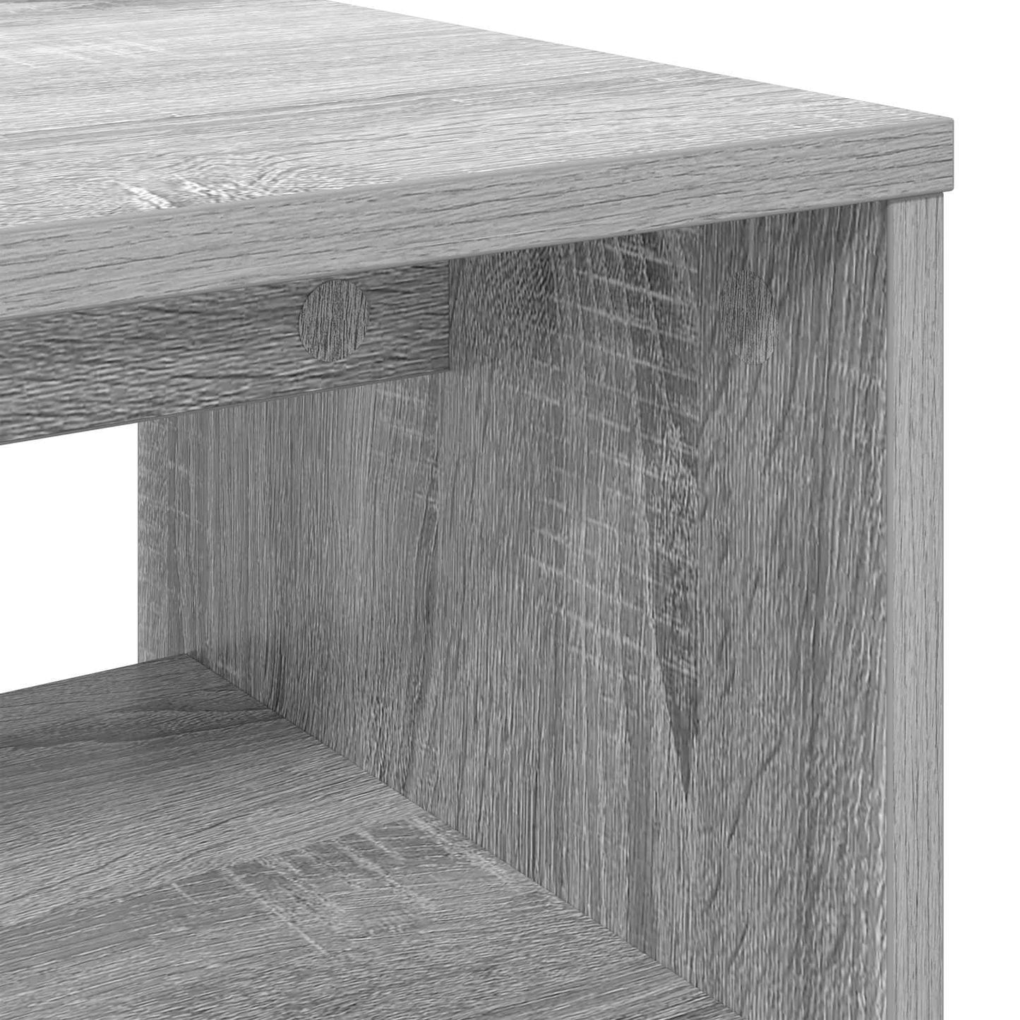 TV Cabinet Grey Sonoma 100 x 35 x 40 cm Engineered Wood