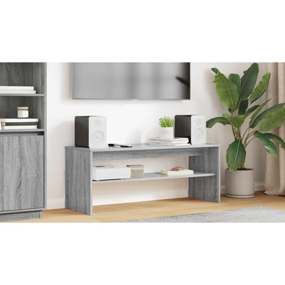 TV Cabinet Grey Sonoma 100 x 35 x 40 cm Engineered Wood