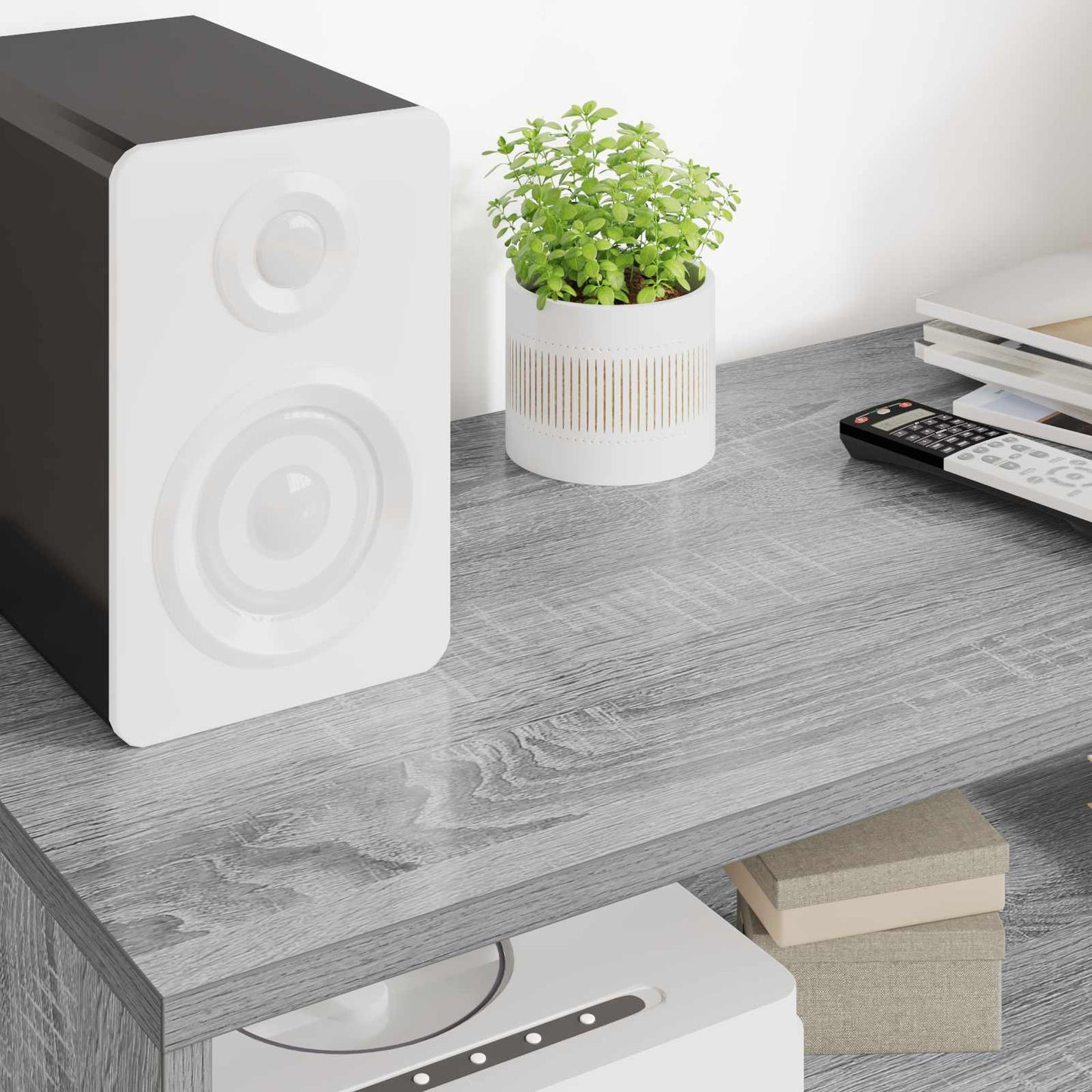 TV Cabinet Grey Sonoma 100 x 35 x 40 cm Engineered Wood