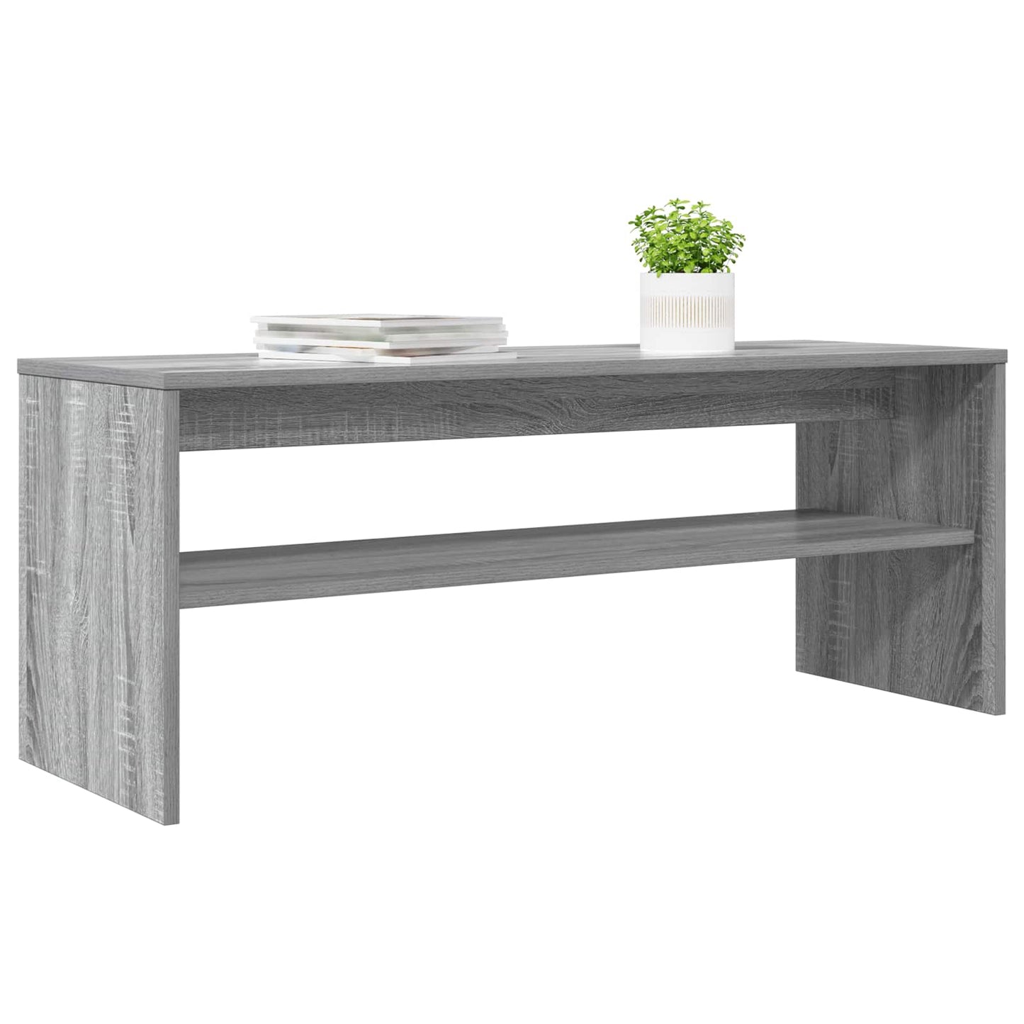TV Cabinet Grey Sonoma 100 x 35 x 40 cm Engineered Wood