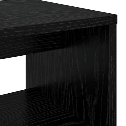 TV Cabinet Black Oak 60 x 30 x 40 cm Engineered Wood