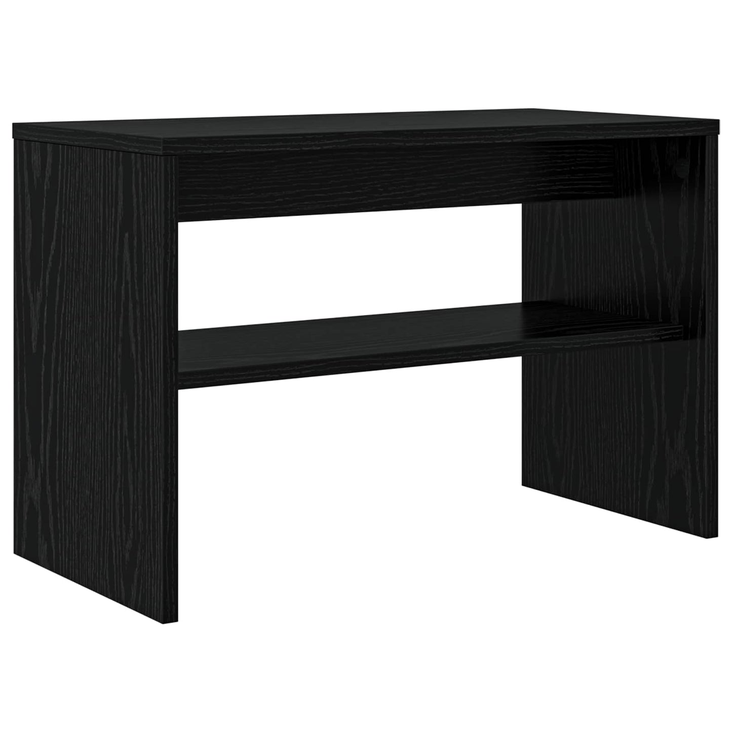 TV Cabinet Black Oak 60 x 30 x 40 cm Engineered Wood