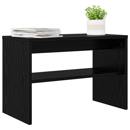 TV Cabinet Black Oak 60 x 30 x 40 cm Engineered Wood