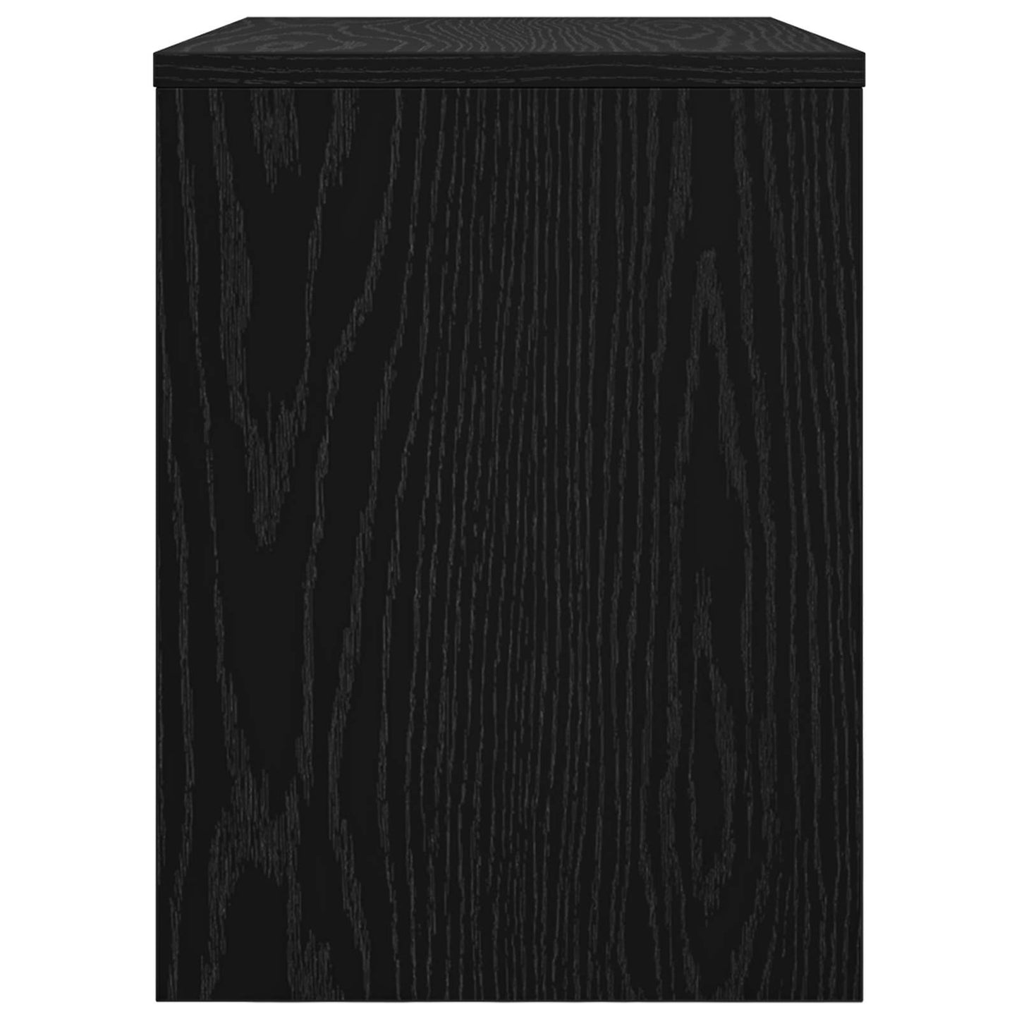 TV Cabinet Black Oak 60 x 30 x 40 cm Engineered Wood