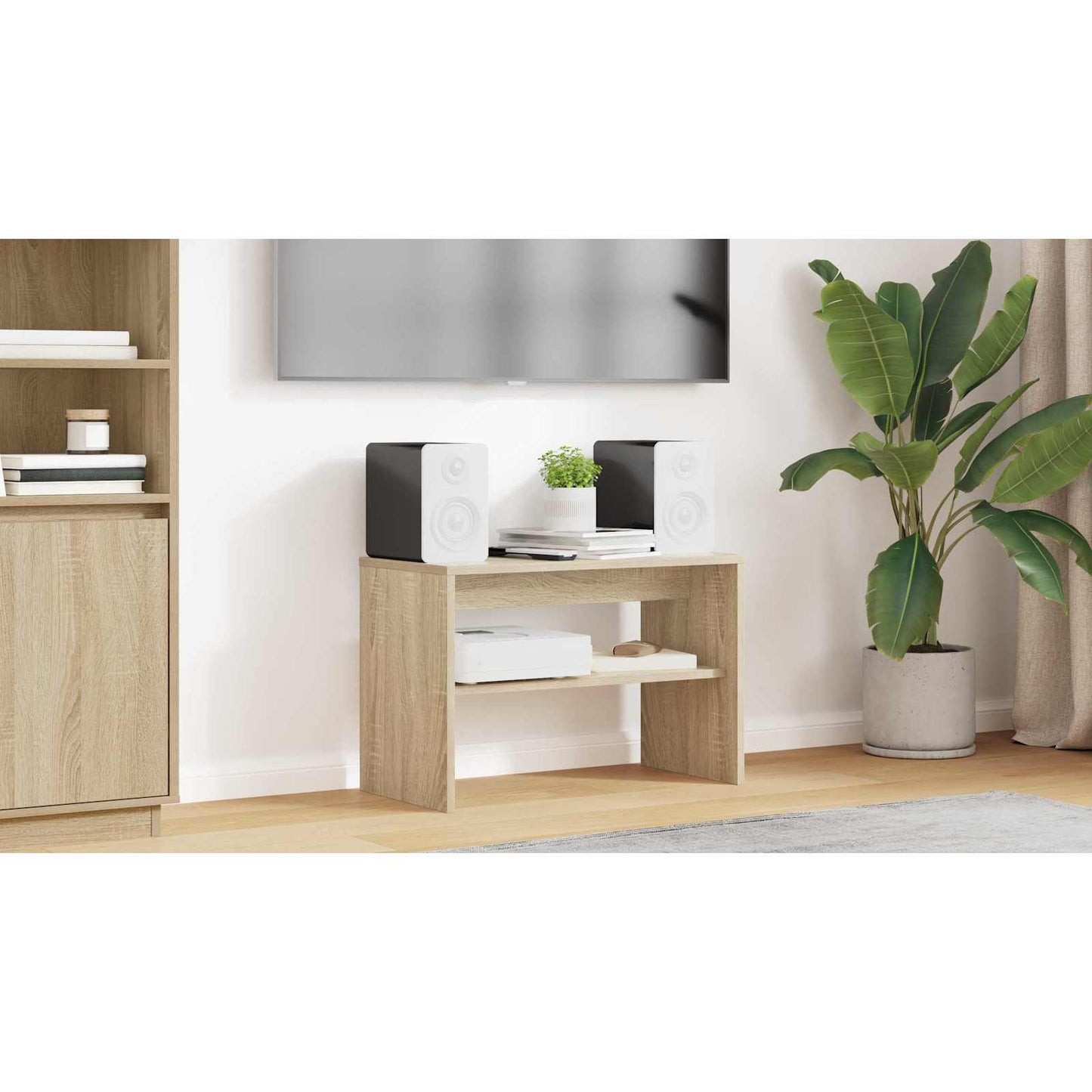 TV Cabinet Sonoma Oak 60 x 30 x 40 cm Engineered Wood