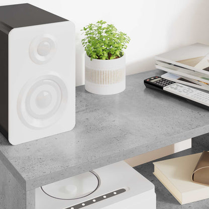 TV Cabinet Concrete Grey 60 x 30 x 40 cm Engineered Wood