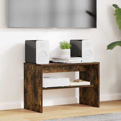 TV Cabinet Smoked Oak 60 x 30 x 40 cm Engineered Wood