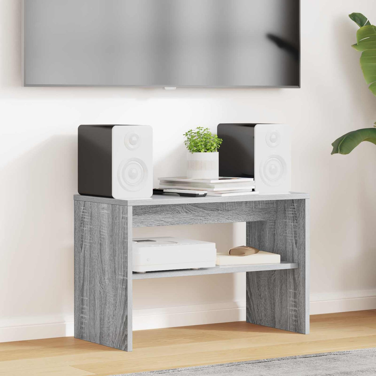 TV Cabinet 60 x 30 x 40 cm Grey Sonoma Engineered Wood