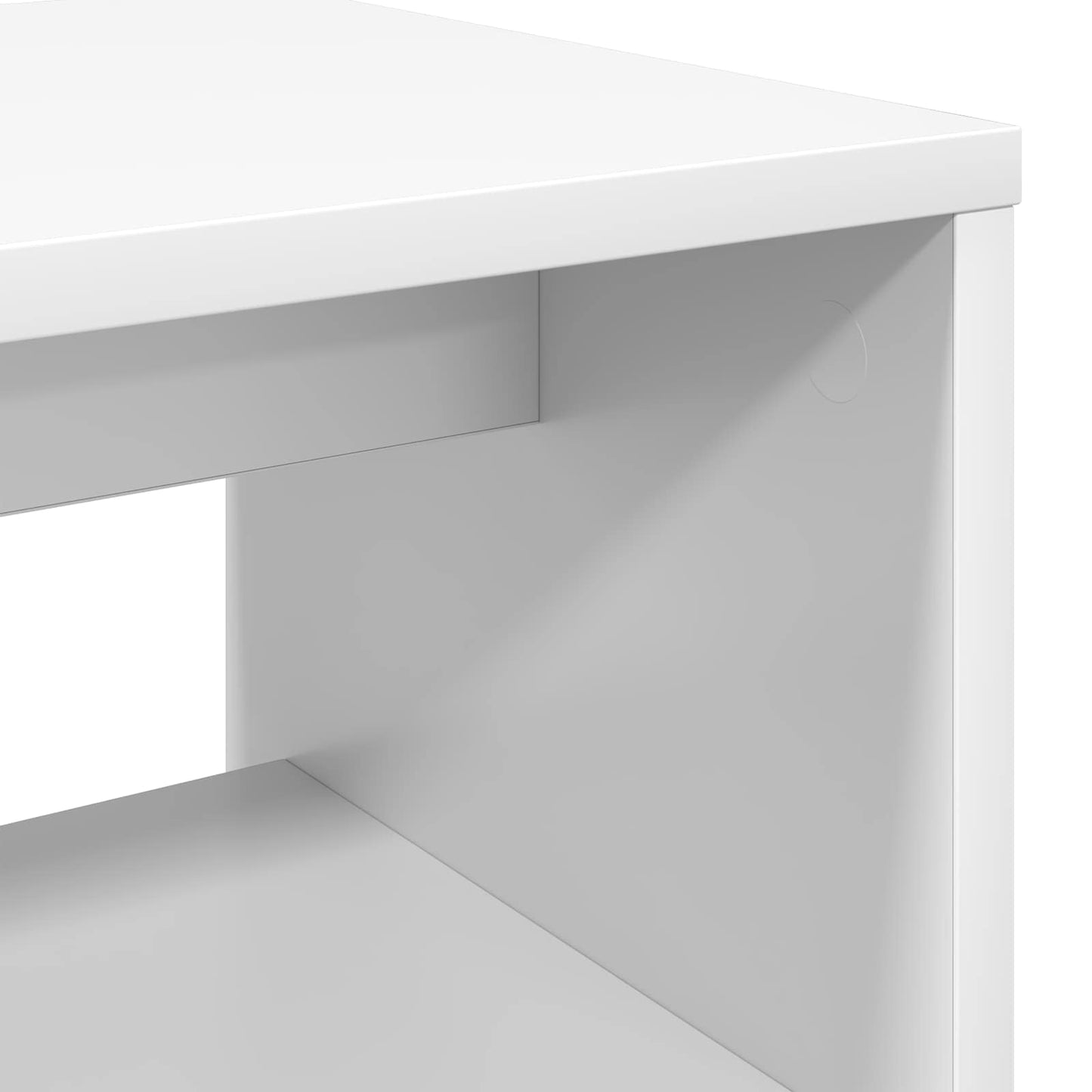 TV Cabinet 80 x 30 x 40 cm White Engineered Wood