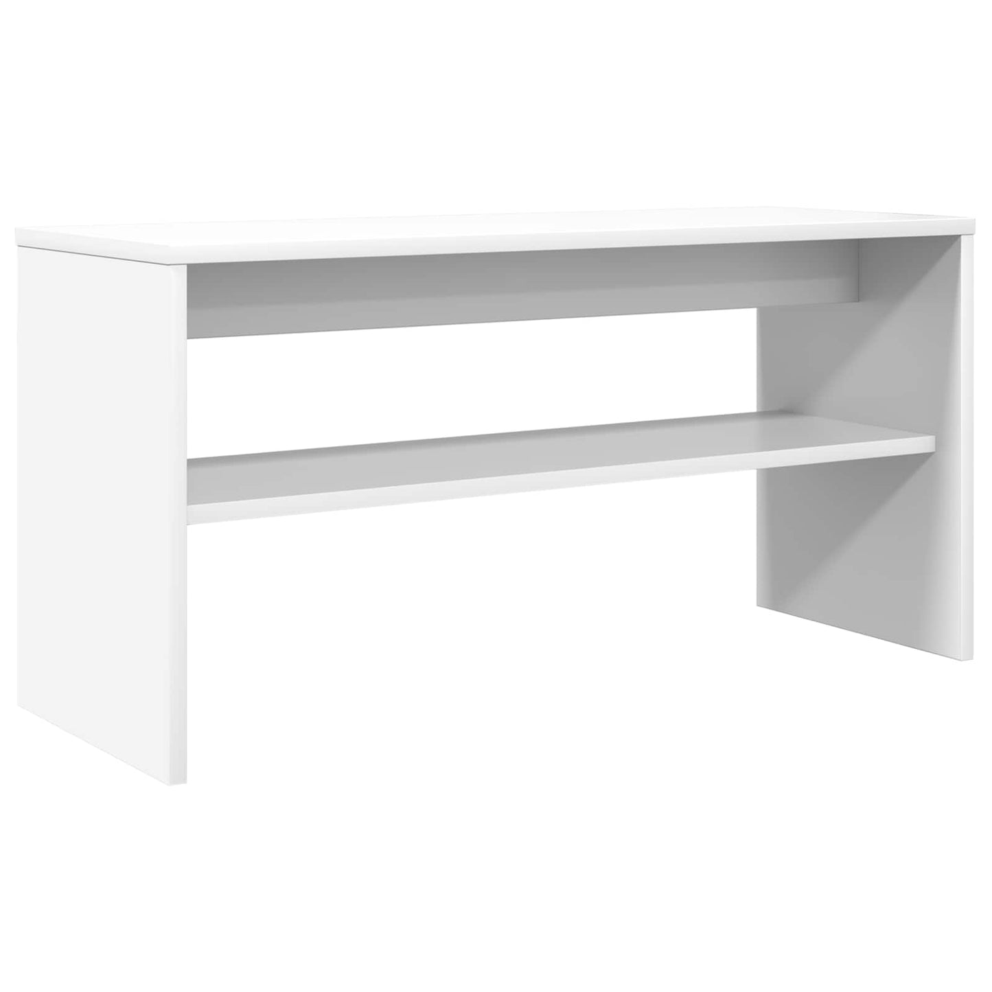 TV Cabinet 80 x 30 x 40 cm White Engineered Wood