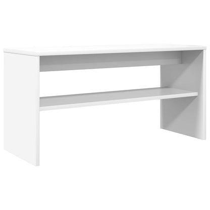 TV Cabinet 80 x 30 x 40 cm White Engineered Wood