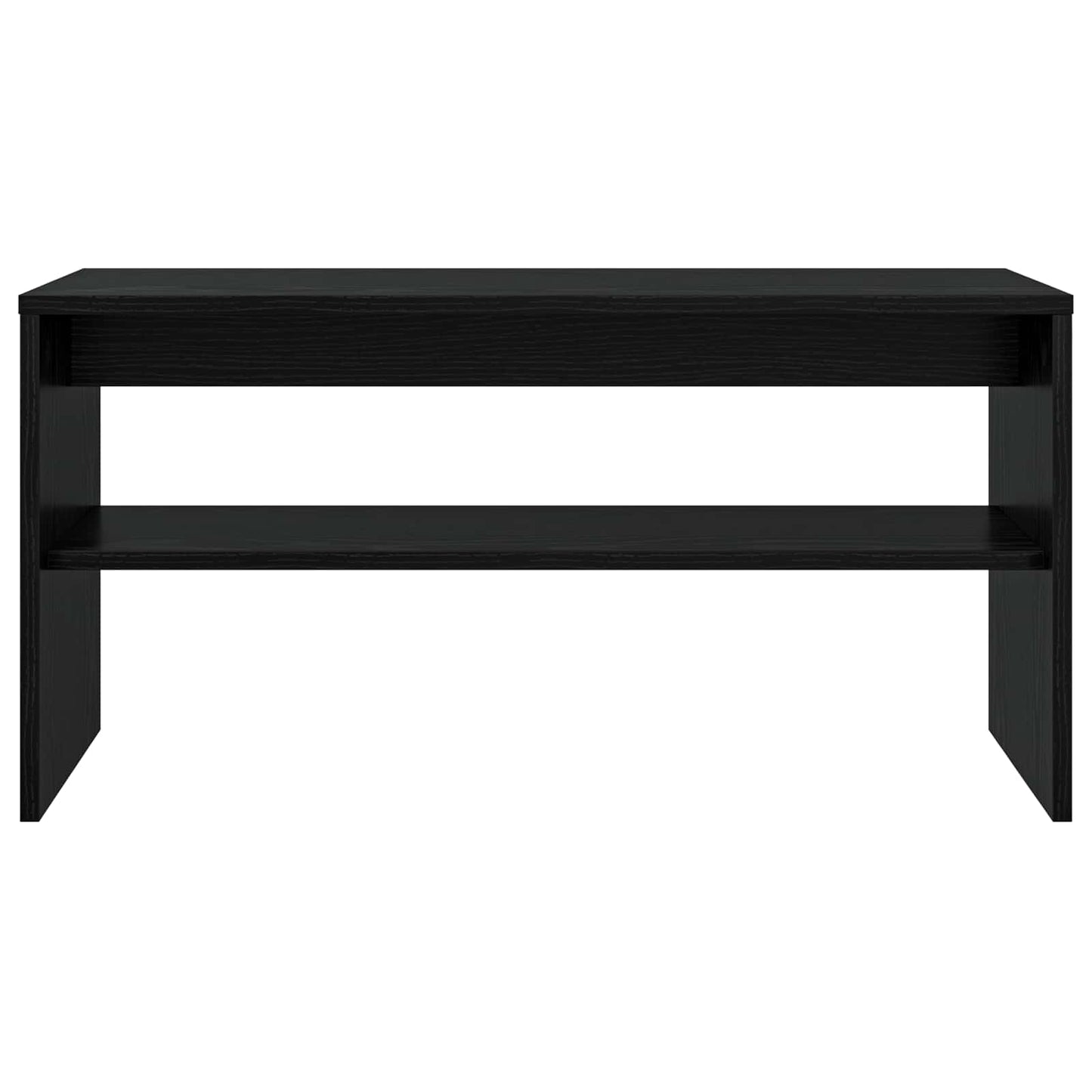 TV Cabinet Black Oak 80 x 30 x 40 cm Engineered Wood