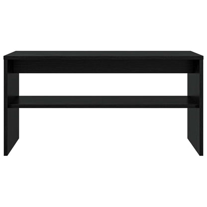 TV Cabinet 80 x 30 x 40 cm Black Oak Engineered Wood