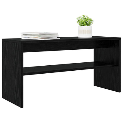 TV Cabinet 80 x 30 x 40 cm Black Oak Engineered Wood