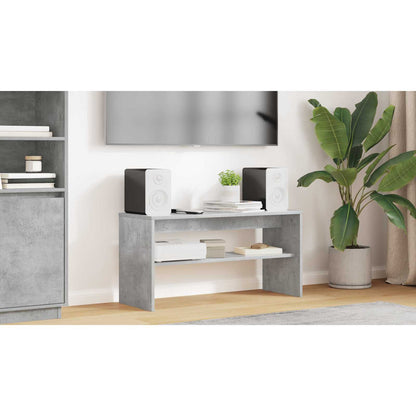 TV Cabinet Concrete Grey 80 x 30 x 40 cm Engineered Wood